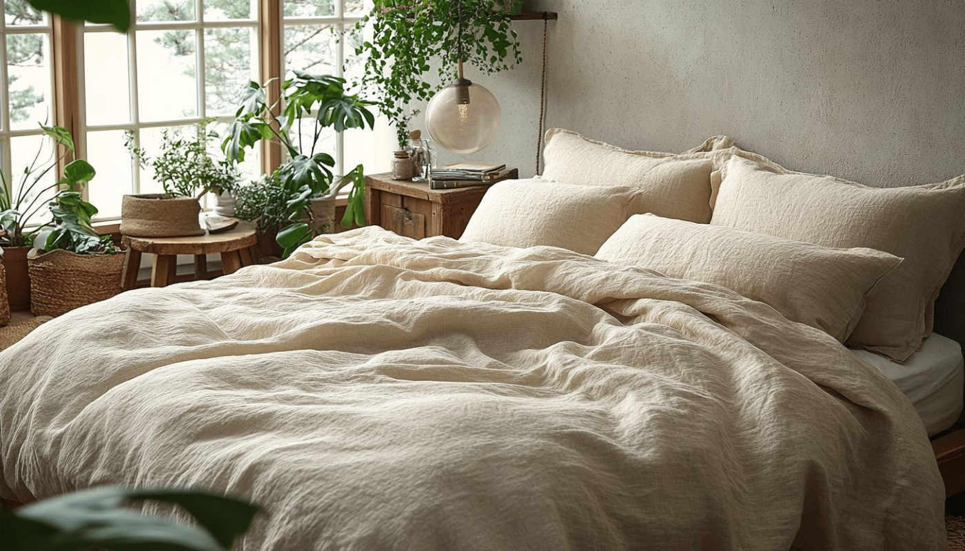 Santé - Découvrez le confort du lin lavé pour une nuit de sommeil parfaite